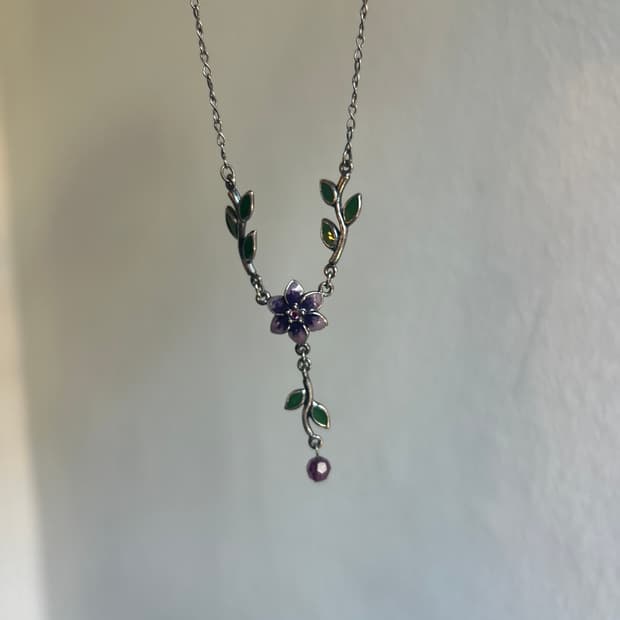 안나수이 꽃잎 목걸이