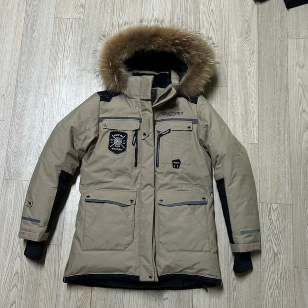 디스커버리 여자 패딩 파카 95
