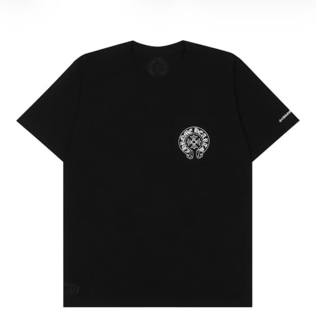 크롬하츠 플로랄 티셔츠 