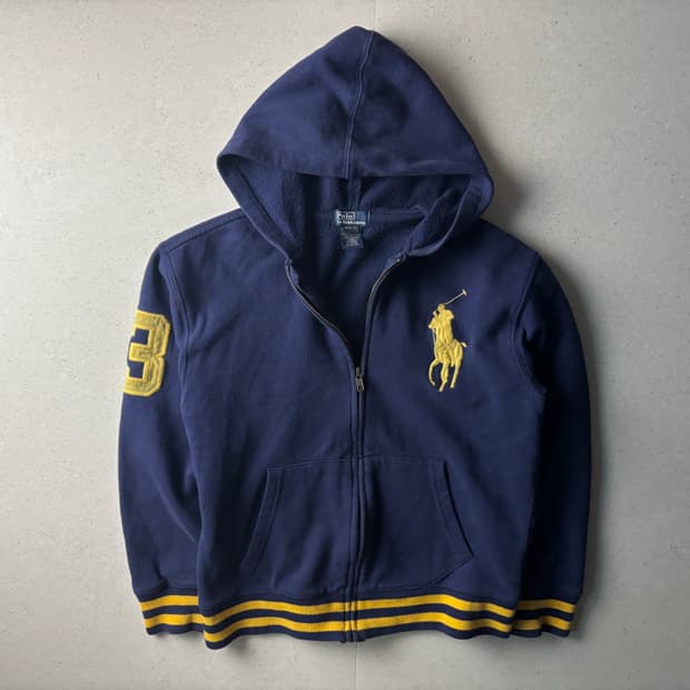 폴로 빅포니 후드집업