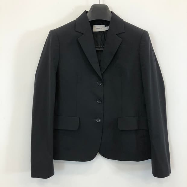 COACH 코치 혼방 블레이저자켓 S