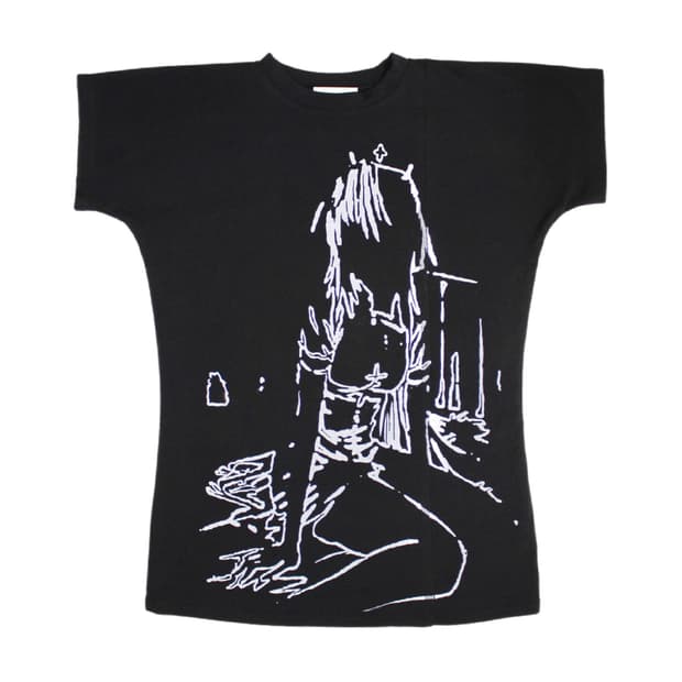 Bonnae Eyelet top (Black)
