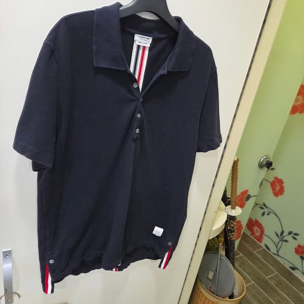 톰브라운 백 삼선 피케티