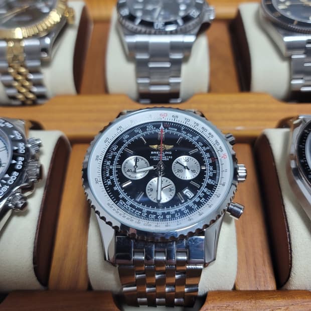 브라이틀링 45mm 쿼츠