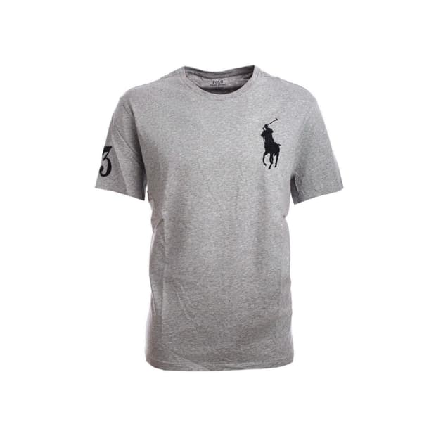 [S] 폴로 랄프로렌 빅포니 라운드넥 반팔 티셔츠 그레이