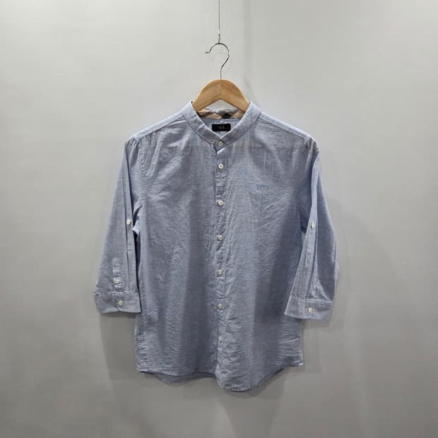 닥스 키즈 린넨 블랜드 7부 셔츠 165/15Y