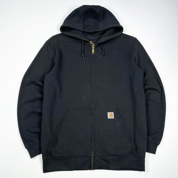 칼하트 오리지널 빈티지 후드집업 블랙 실측XL