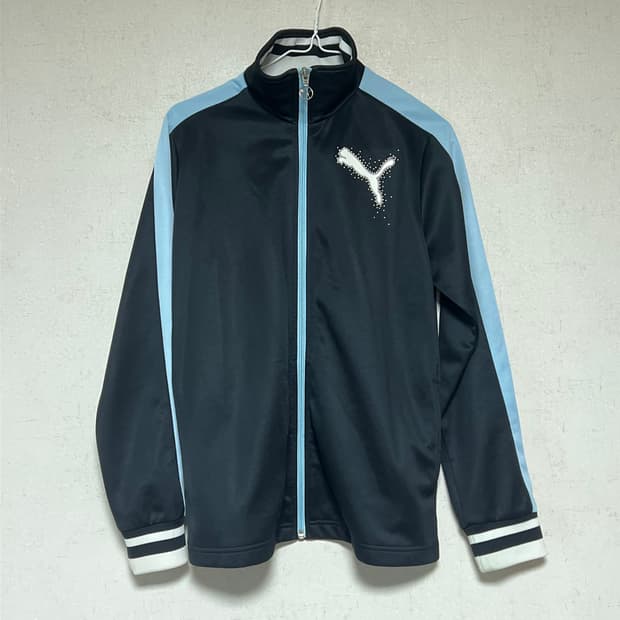 아노깔 퓨마 스카이블루 져지 트랙탑