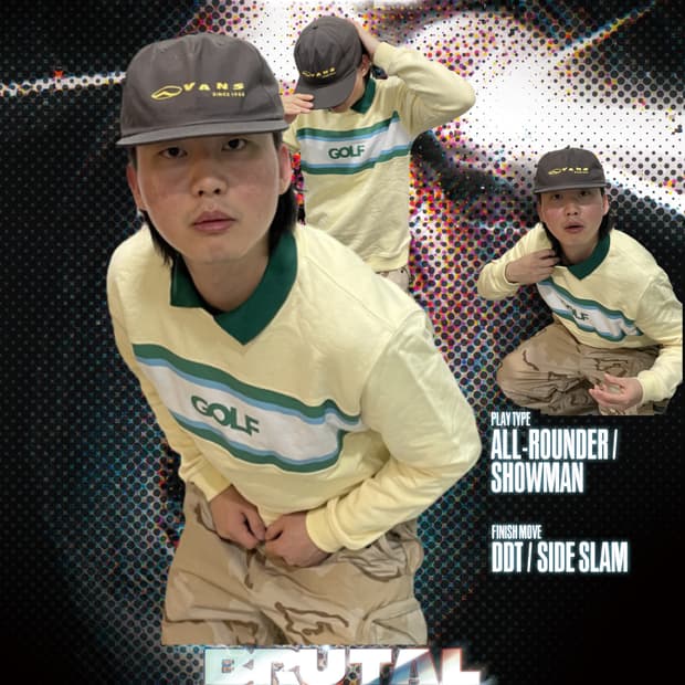 GOLF WANG 폴로 스웻셔츠 M