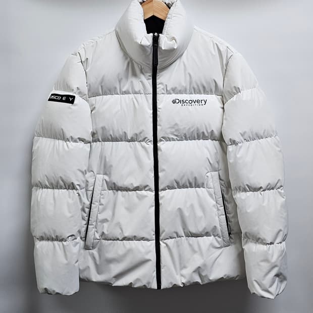 디스커버리 덕다운 숏패딩 95