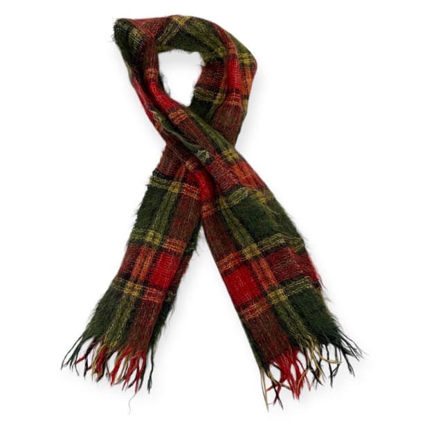 빈티지 모헤어 머플러 목도리