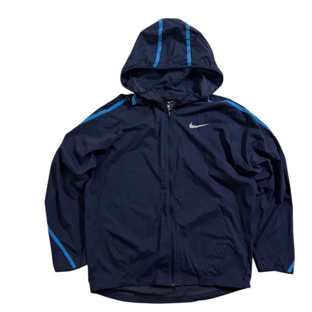 나이키 네이비 색상 경량 바람막이