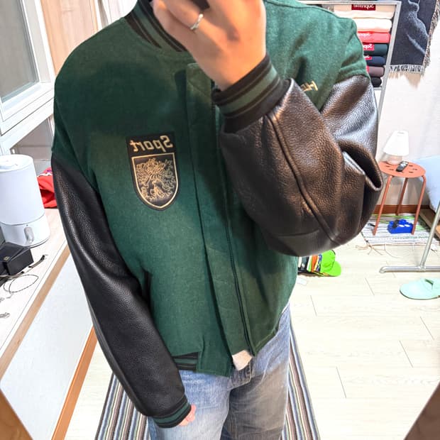 헤리티지플로스 바시티 자켓