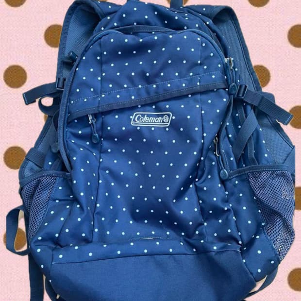 Coleman dot backpack 콜맨 도트 백팩
