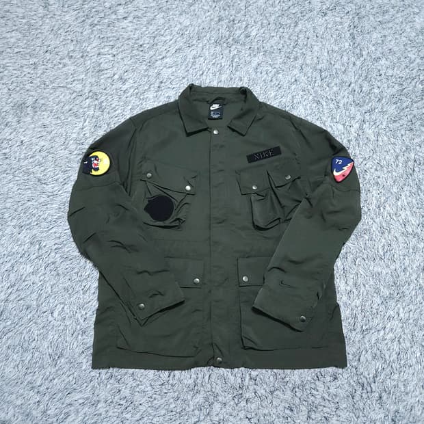 나이키) XL 남자 사파리자켓 야상자켓 / 왕눈이샵