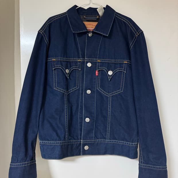 리바이스 데님 트러커 자켓 L 사이즈