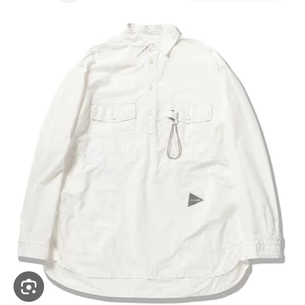 앤드원더 코듀라 타이프라이트 롱슬리브 셔츠 화이트 남방 3