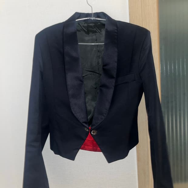 마르지엘라 07ss 슈퍼숄더 턱시도 블레이져 자켓