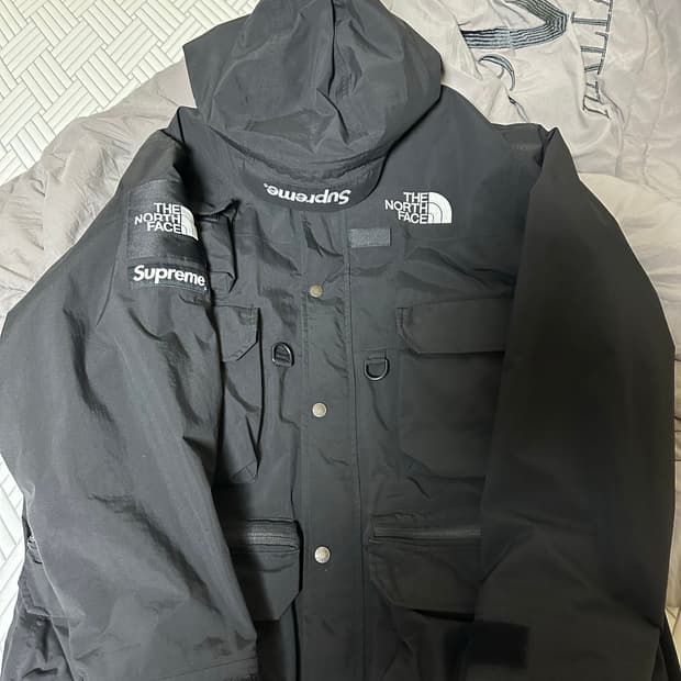 (m)슈프림 노스페이스 카고 자켓 블랙 20ss