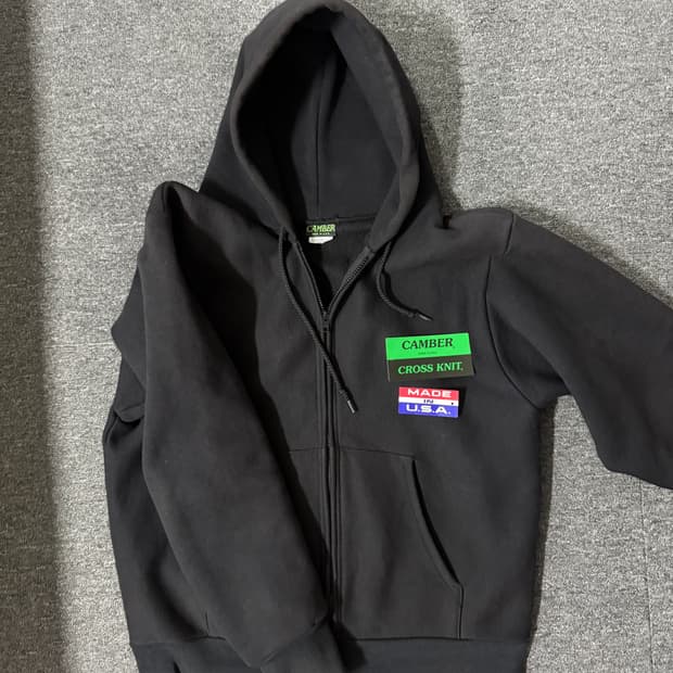 캠버 후드집업
