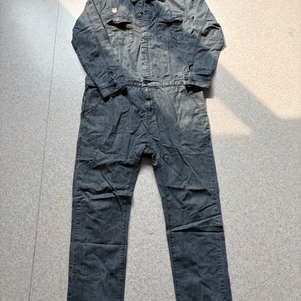 카이아크만 커스텀 데님 점프수트