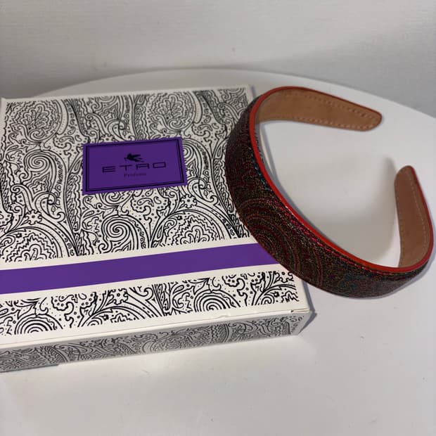 에트로 페이즐리 헤어밴드