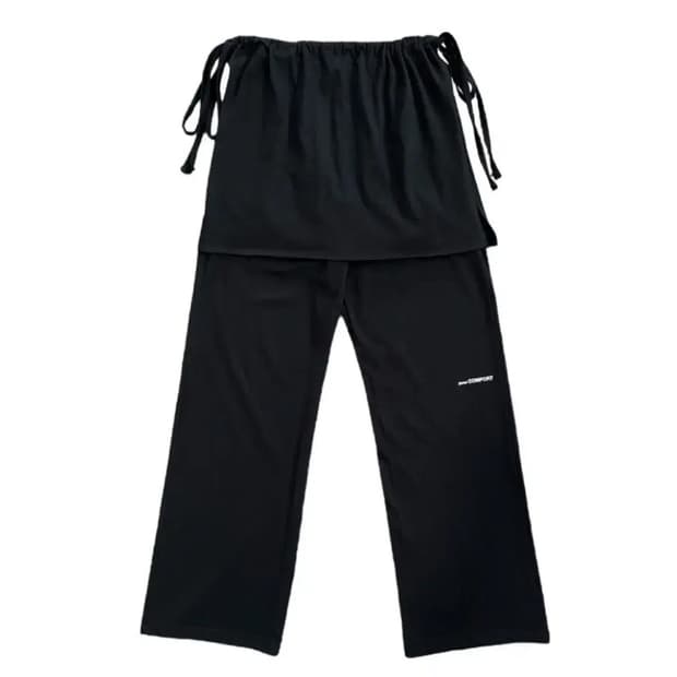 지초이 컴포트 23-003 detachable layered pants