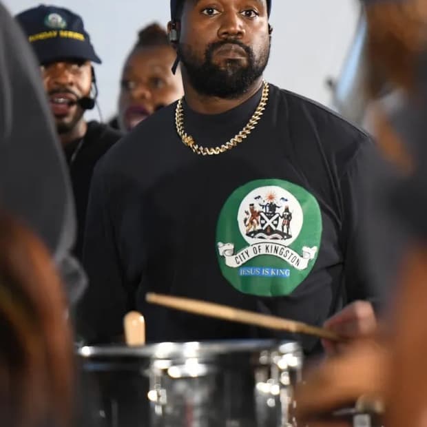 [m]칸예 jesus is king 자메이카 티셔츠