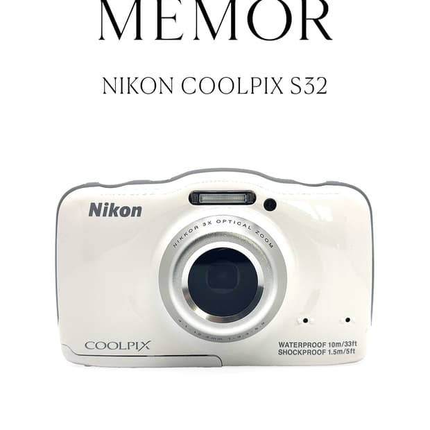 연예인/유튜버픽✨Nikon Coolpix S32 방수 니콘 빈티지디카