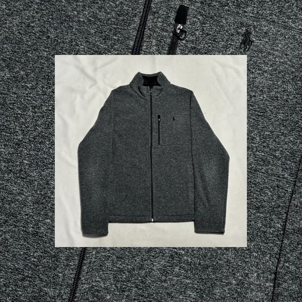 폴로랄프로렌 챠콜 플리스/후리스