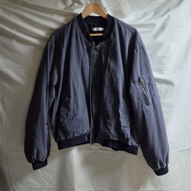 아르반 아파치 아트워크 MA-1 점퍼_퍼플 네이비 3(100~105)