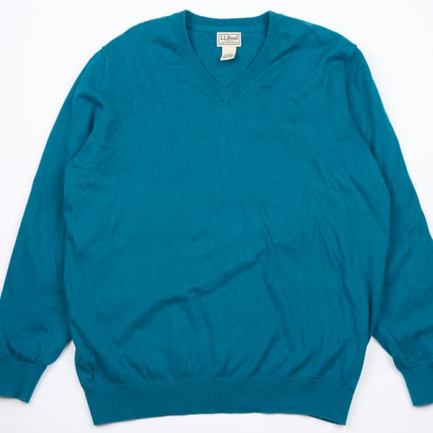 엘엘빈 브이넥 니트