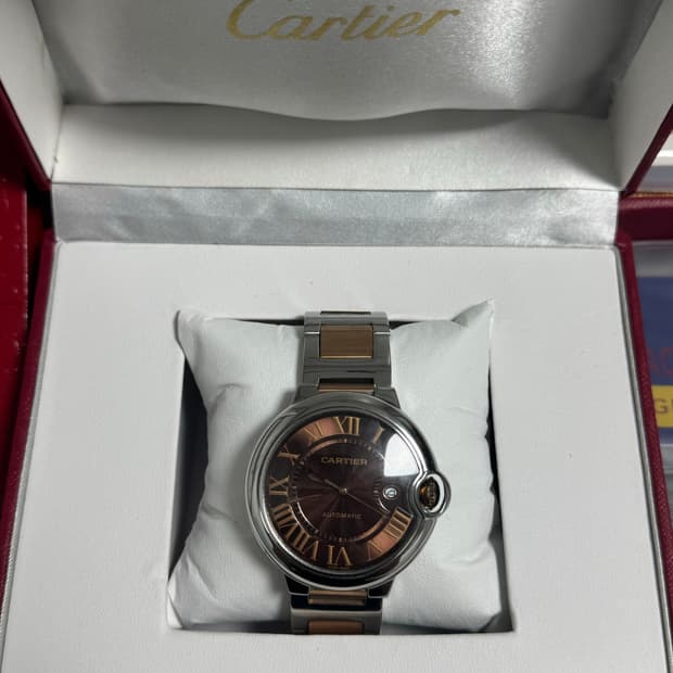 까르띠에 발롱 블루 시계