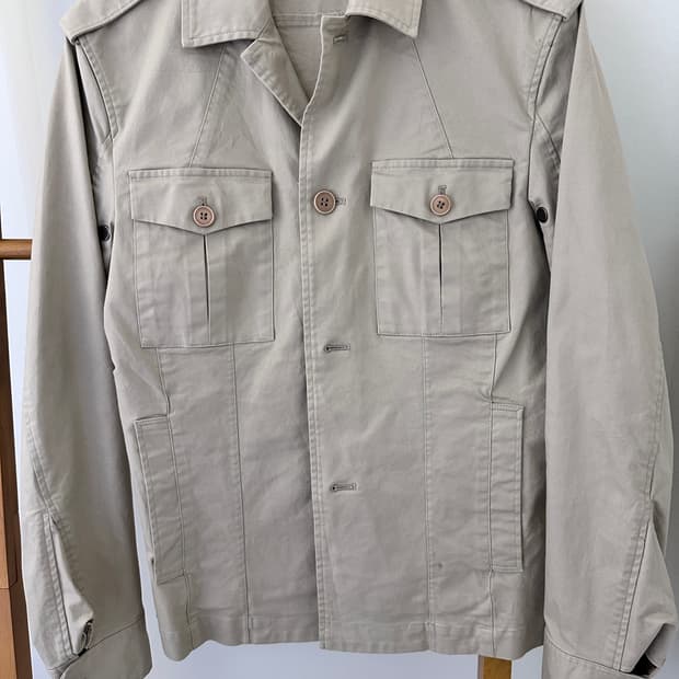 띠어리 코튼 자켓