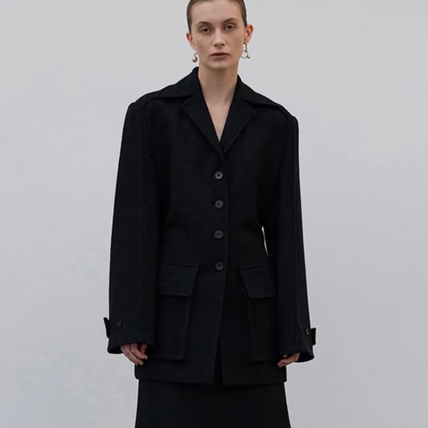 로우클래식 부클 블레이저S