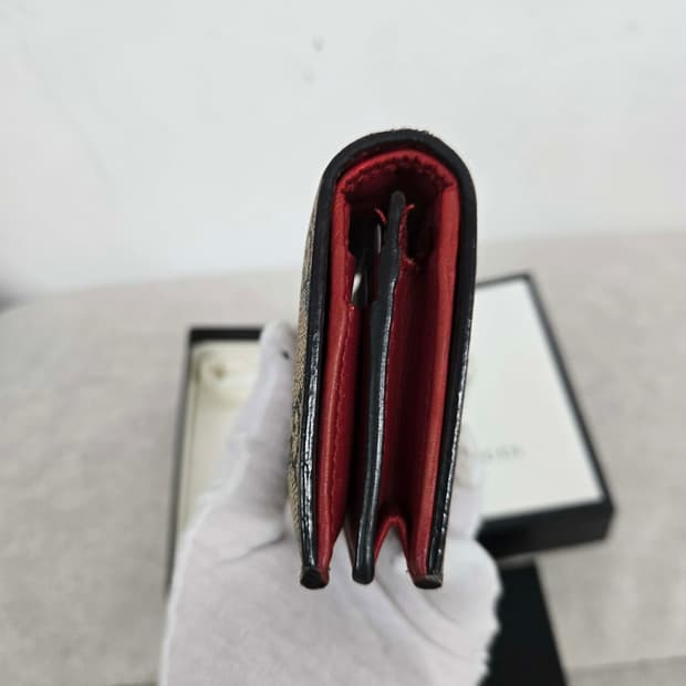 [보증서 정품] 구찌 불룸 중지갑