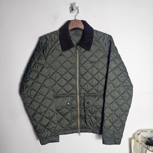 S 바버 퀄팅자켓