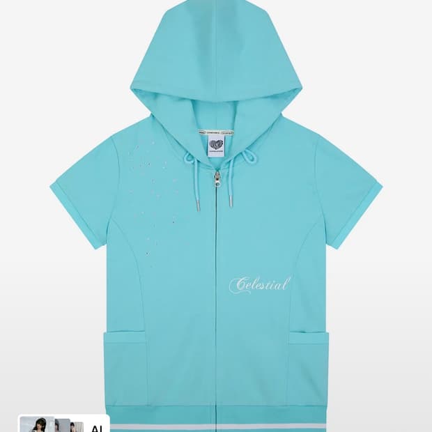 러브이즈트루 SY ANGEL HOOD ZIP UP