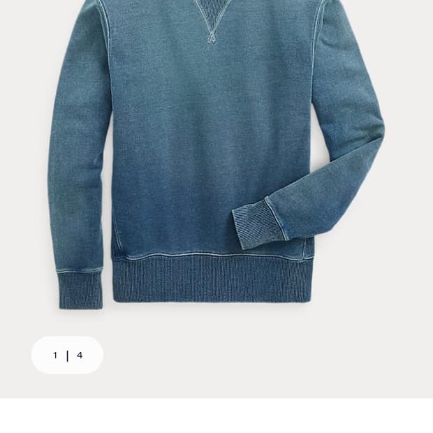 rrl 프렌치테리 스웻셔츠 맨투맨 m