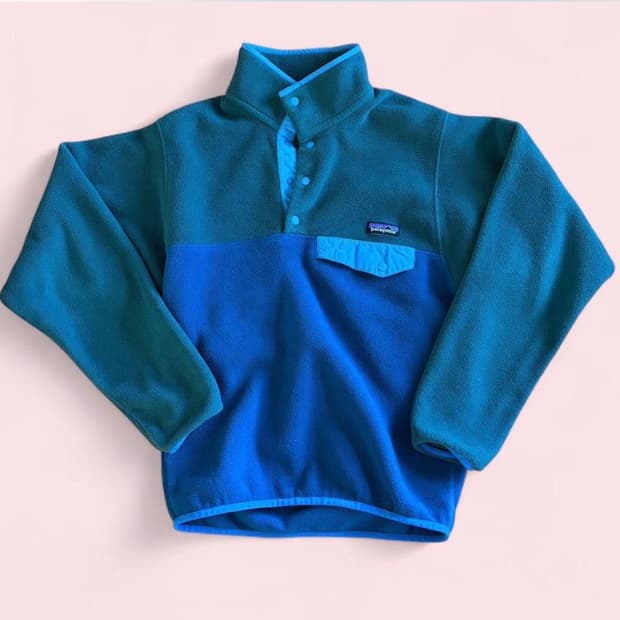 파타고니아 신칠라 그린/블루 Men's XS