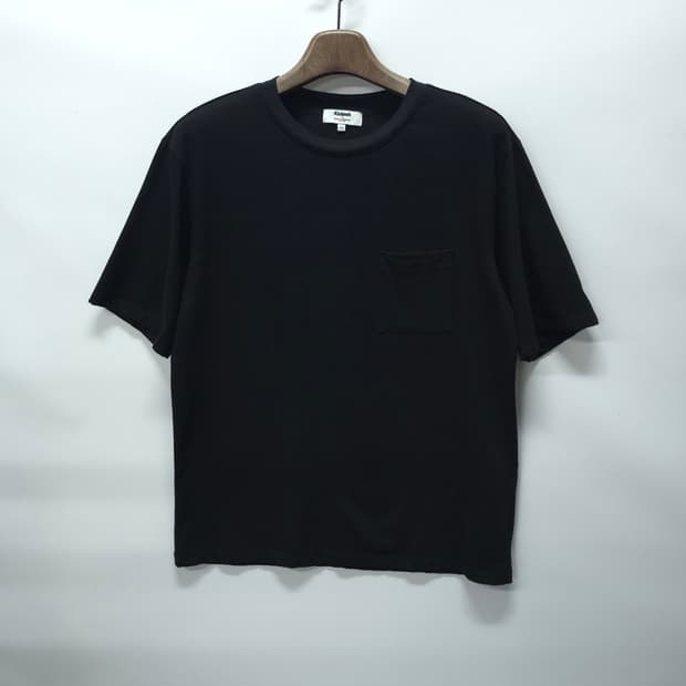 킨록 바이 킨록앤더슨 블랙 포켓 반팔 티셔츠 105