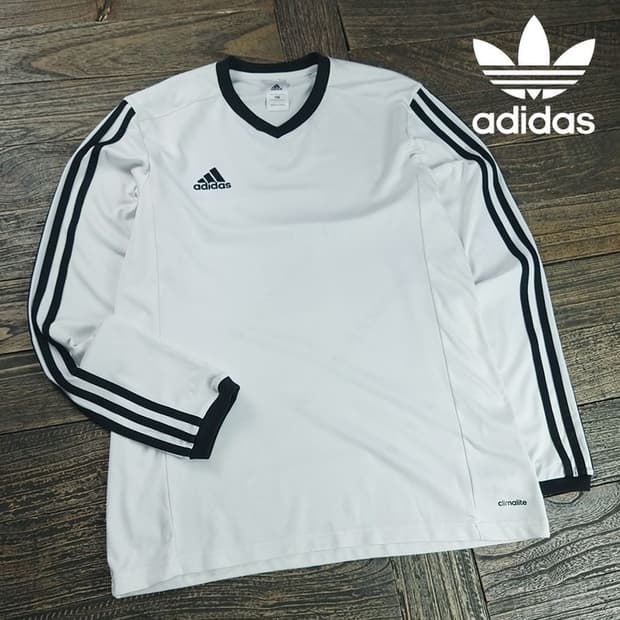 [아디다스] 삼선 스포츠 롱슬리브 긴팔티 M19258