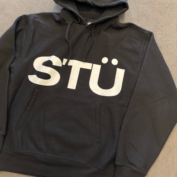 스투시 STU 아플리케 후디 처분 