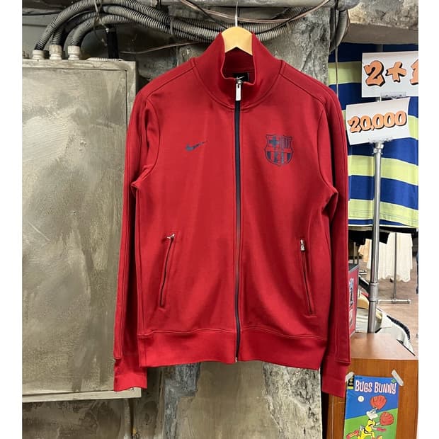 나이키 바르셀로나 트랙탑 져지 버건디 M #csz3820