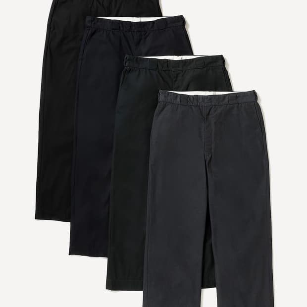 [1s] 26ss 아프레쎄 워크치노 트라우져 블랙