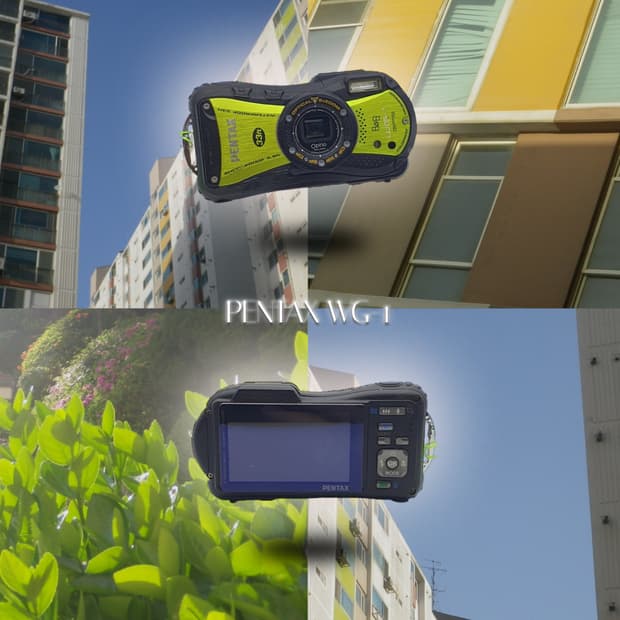 작례⭕️ 펜탁스 옵티오 WG-1