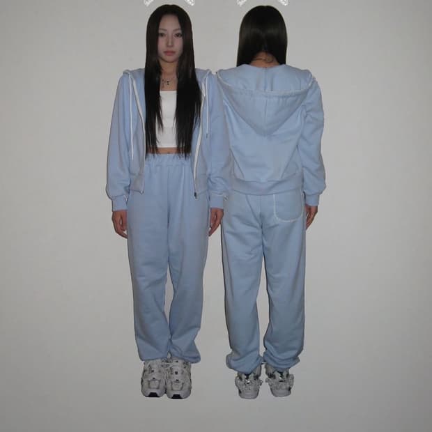 (구해요) 오모모 omomo 릴리 집업 세트 or 바지