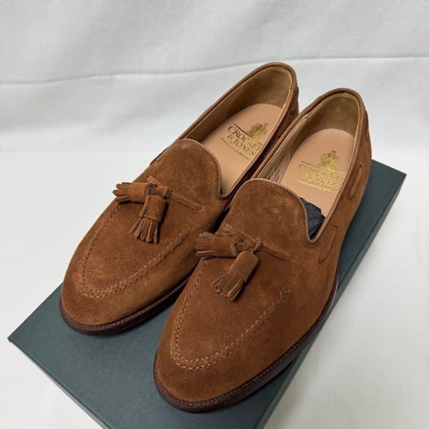 크로켓앤존스 카벤디쉬2 태슬 로퍼 폴로브라운 7E 사이즈