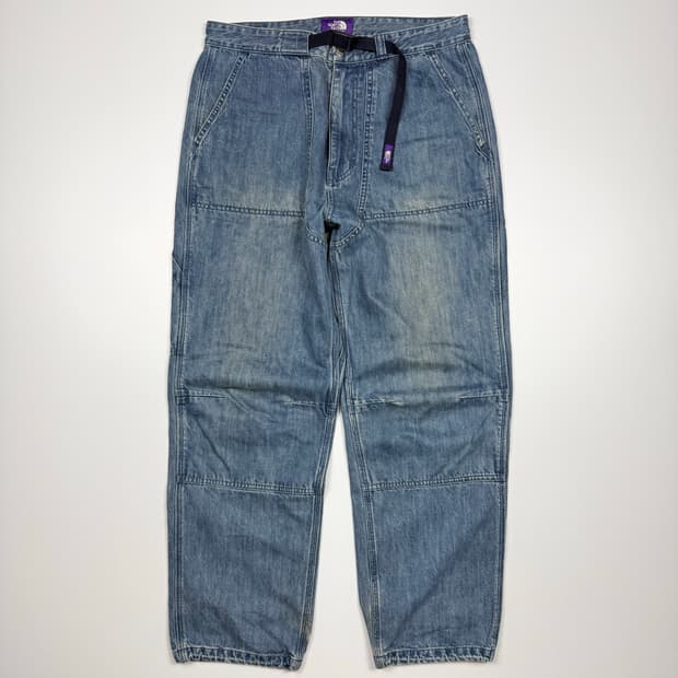 (33) 노스페이스 퍼플라벨 데님 파라슈트 팬츠