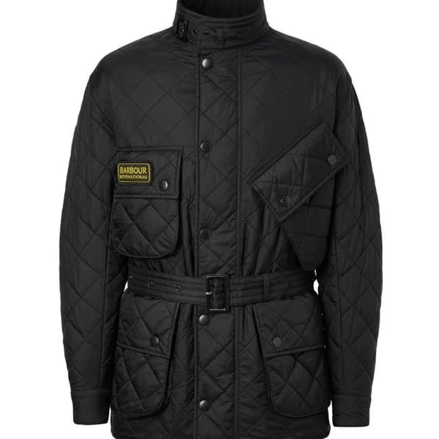 [기모X] 바버 인터내셔널 퀼팅 자켓